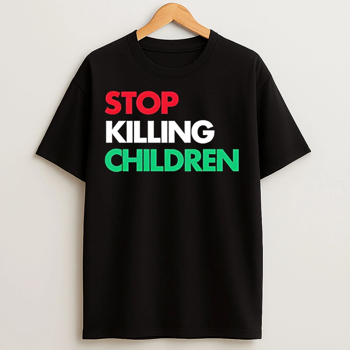 Classic Tom Morello Stop Killing Children T Shirts