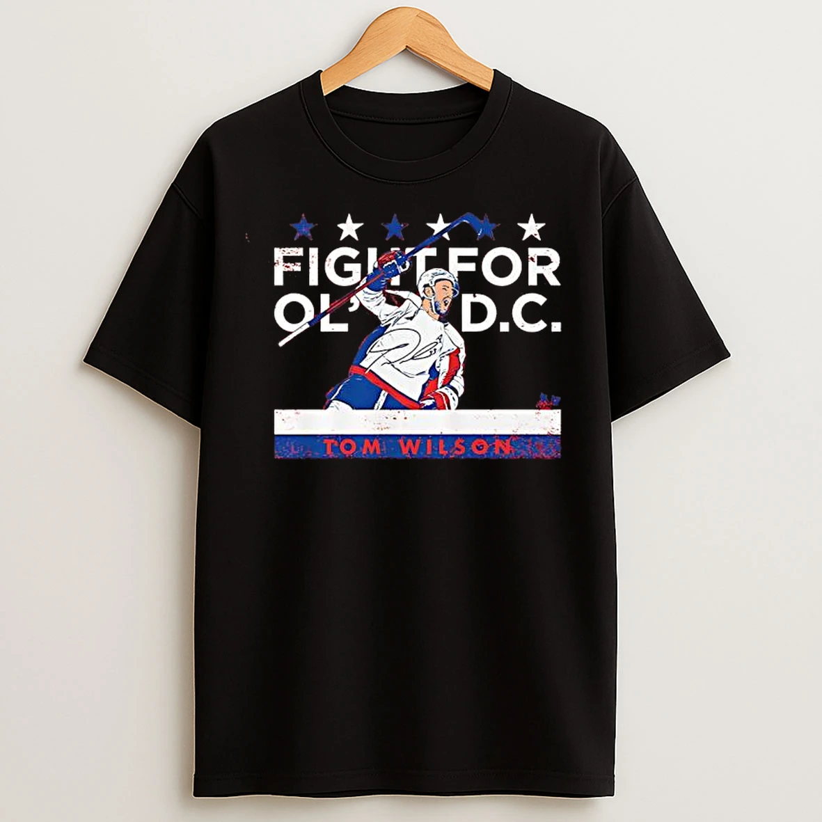 Classic Tom Wilson Fight For Old Dc T Shirts
