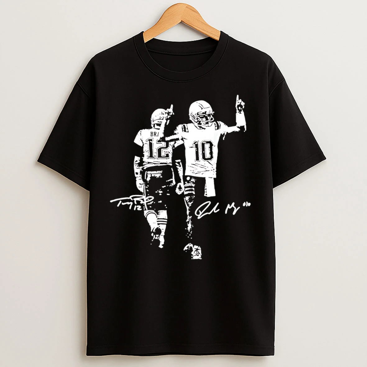 Classic Tom And Drake Maye New England Patriots T Shirts