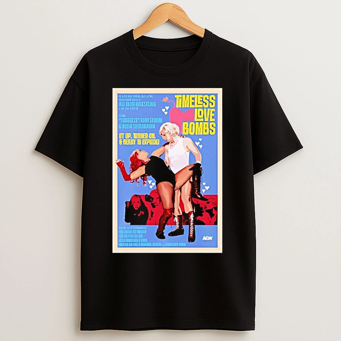 Classic Toni Storm Mina Shirakawa Timeless Love Bombs T Shirts
