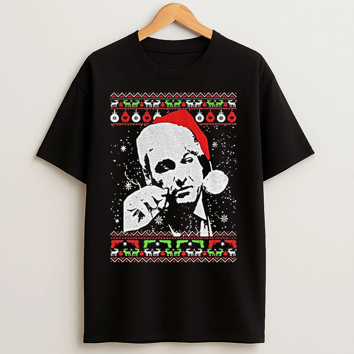 Classic Tony Soprano Santa Hat Merry Christmas 2025 Vintage T Shirts
