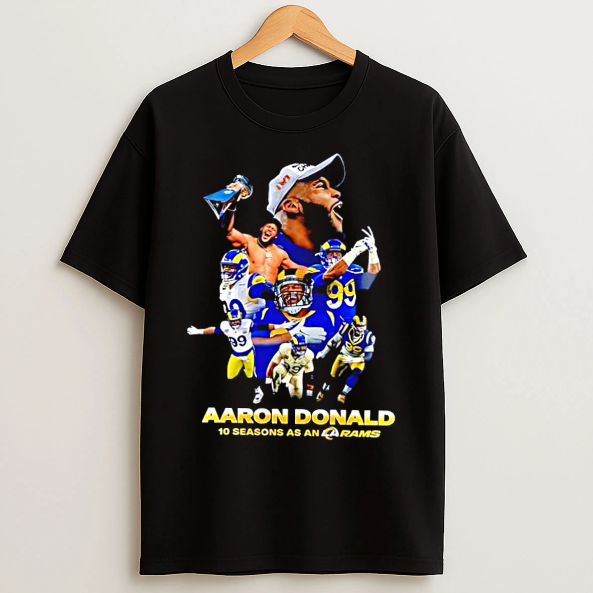 Classic Top Los Angeles Rams Aaron Donald Retirement Baseball T Shirts