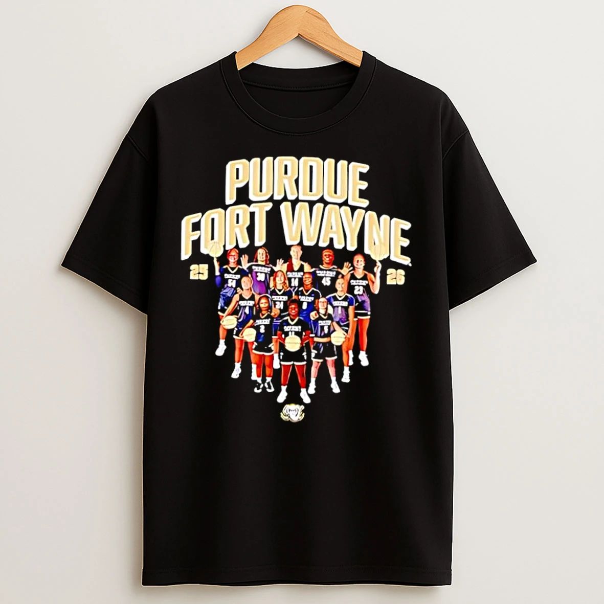 Classic Top Pfw Womens Basketball Ncaa Team Collage 25 26 T Shirts