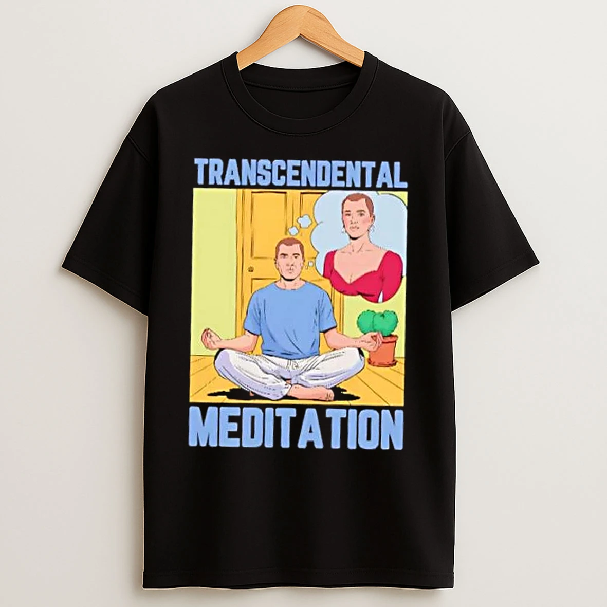 Classic Transcendental Meditation Cartoon T Shirts