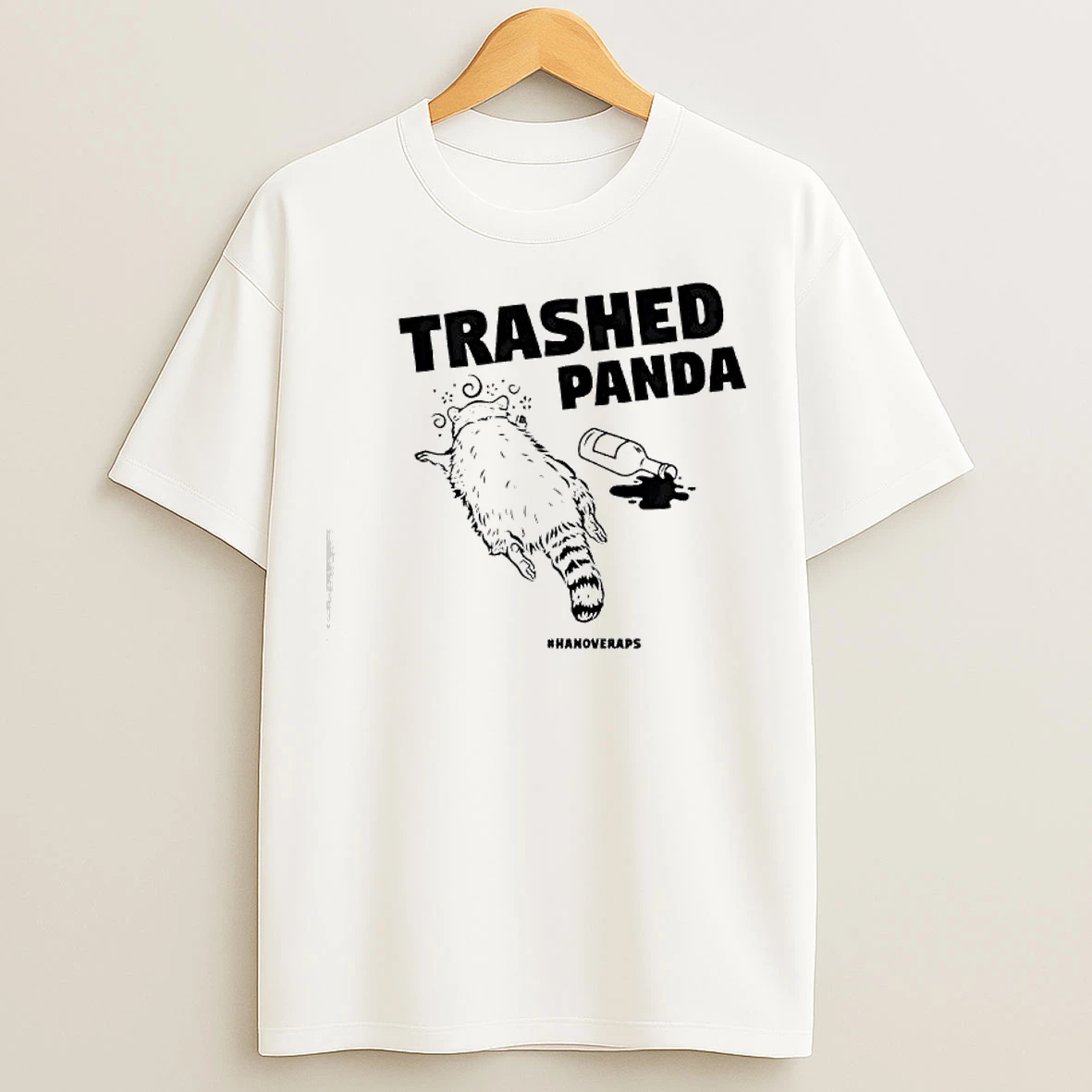 Classic Trash Panda Racoon Gets Drunk T Shirts