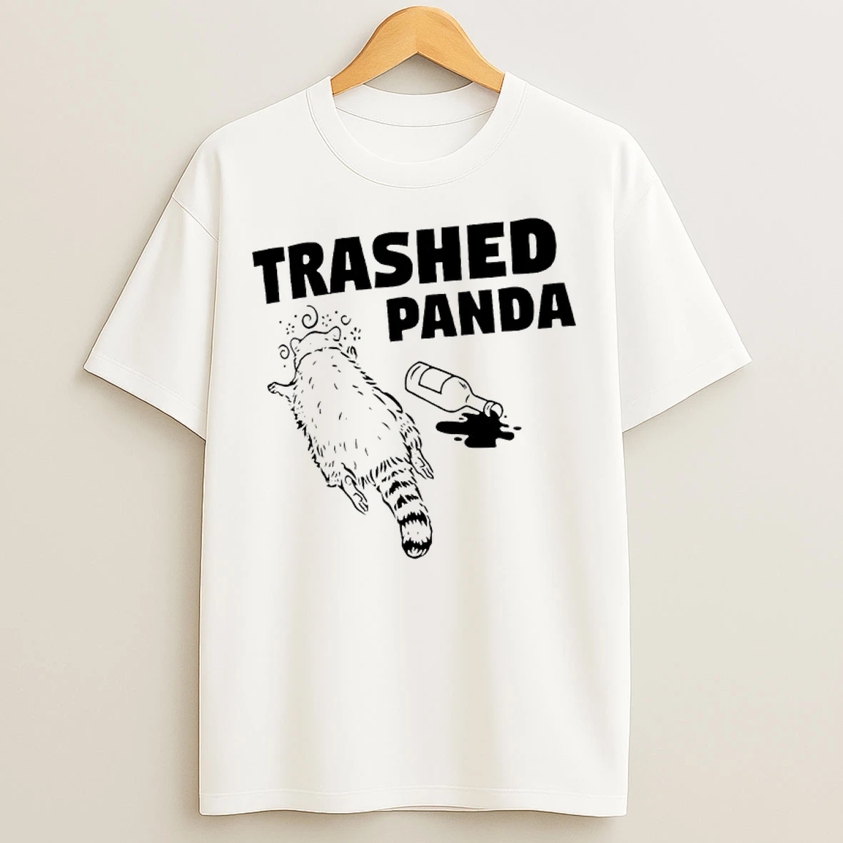 Classic Trashed Panda T Shirts