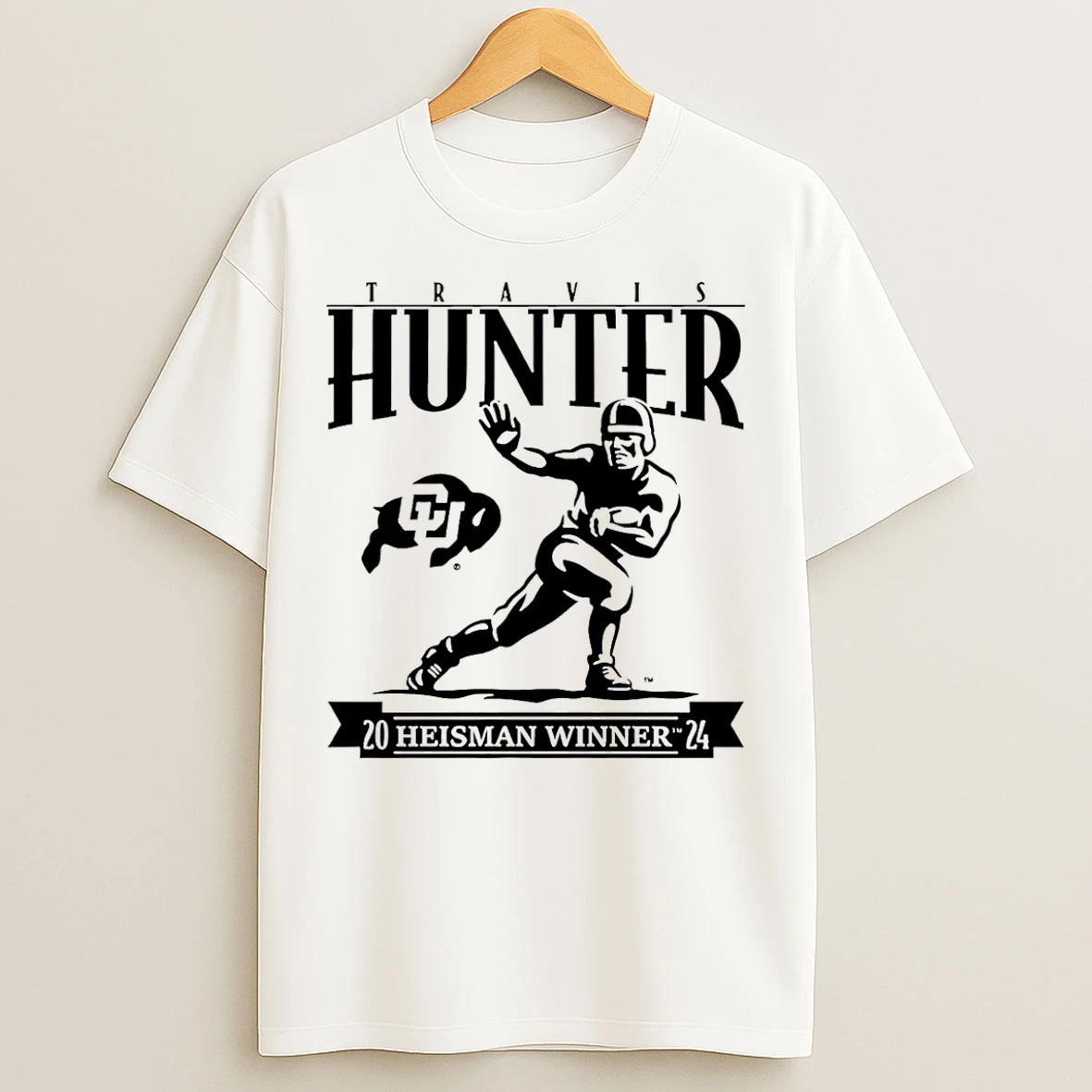 Classic Travis Hunter Heisman Trophy Colorado Buffaloes 2024 T Shirts