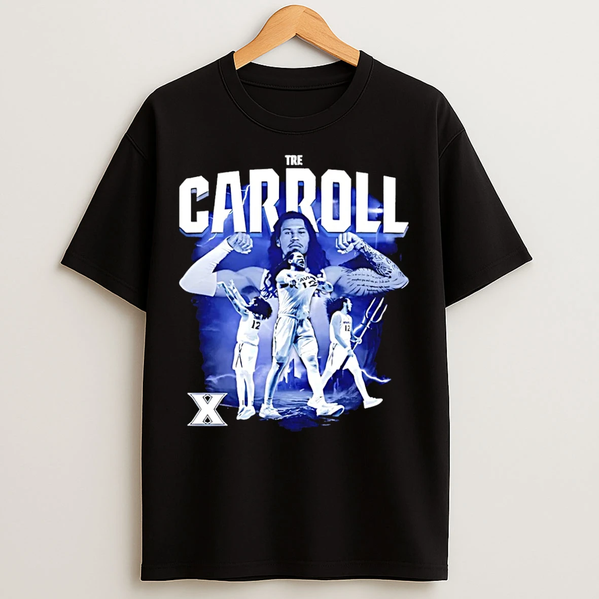Classic Tre Carroll Xavier Musketeers Illustrated T Shirts