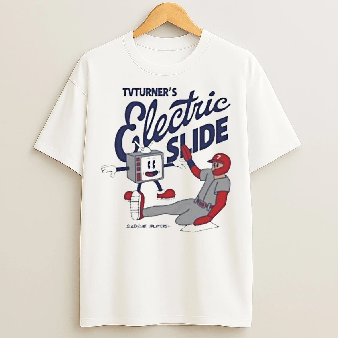 Classic Trea Turner Philadelphia Phillies Baseball Tv Turners Electric Slide Superstar Cartoon Circle T Shirts