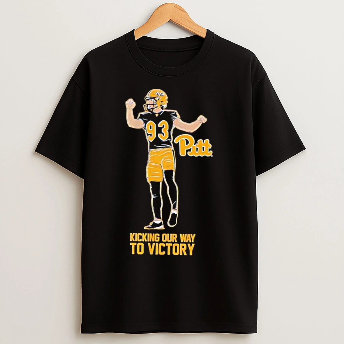Classic Trey Butkowski Kicking Our Way To Victory Pitt Football T Shirts