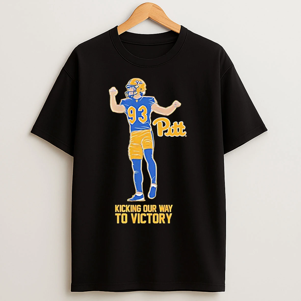 Classic Trey Butkowski Pittsburgh Panthers Kicking Our Way To Victory T Shirts