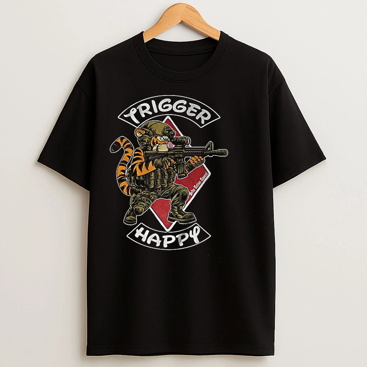Classic Trigger Happy Tigger Pooh Soldier T Shirts