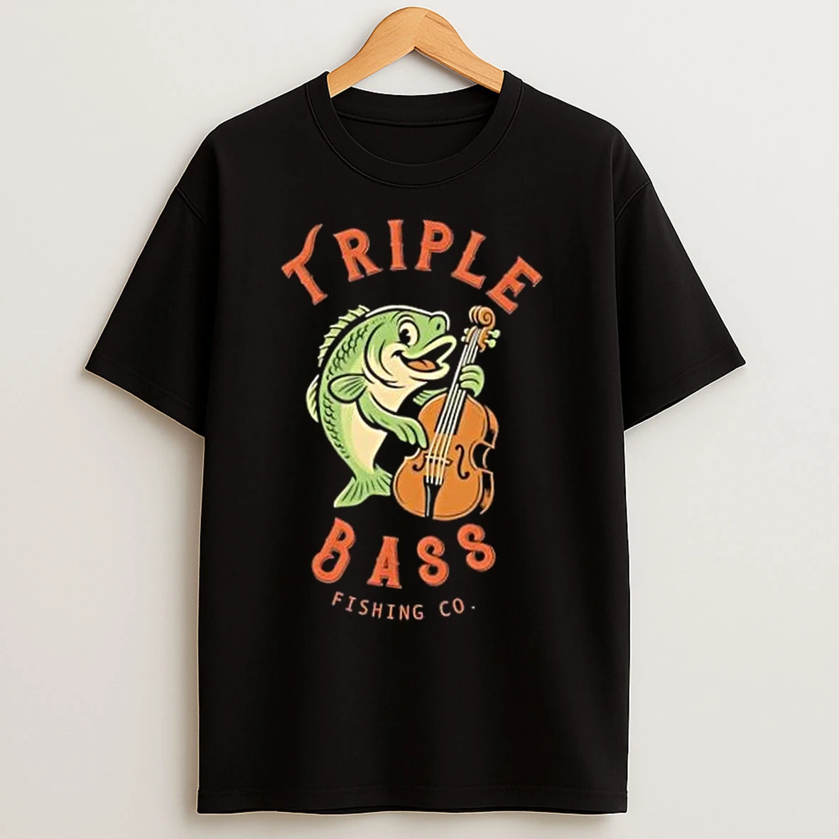 Classic Triple Bass Fishing T Shirts