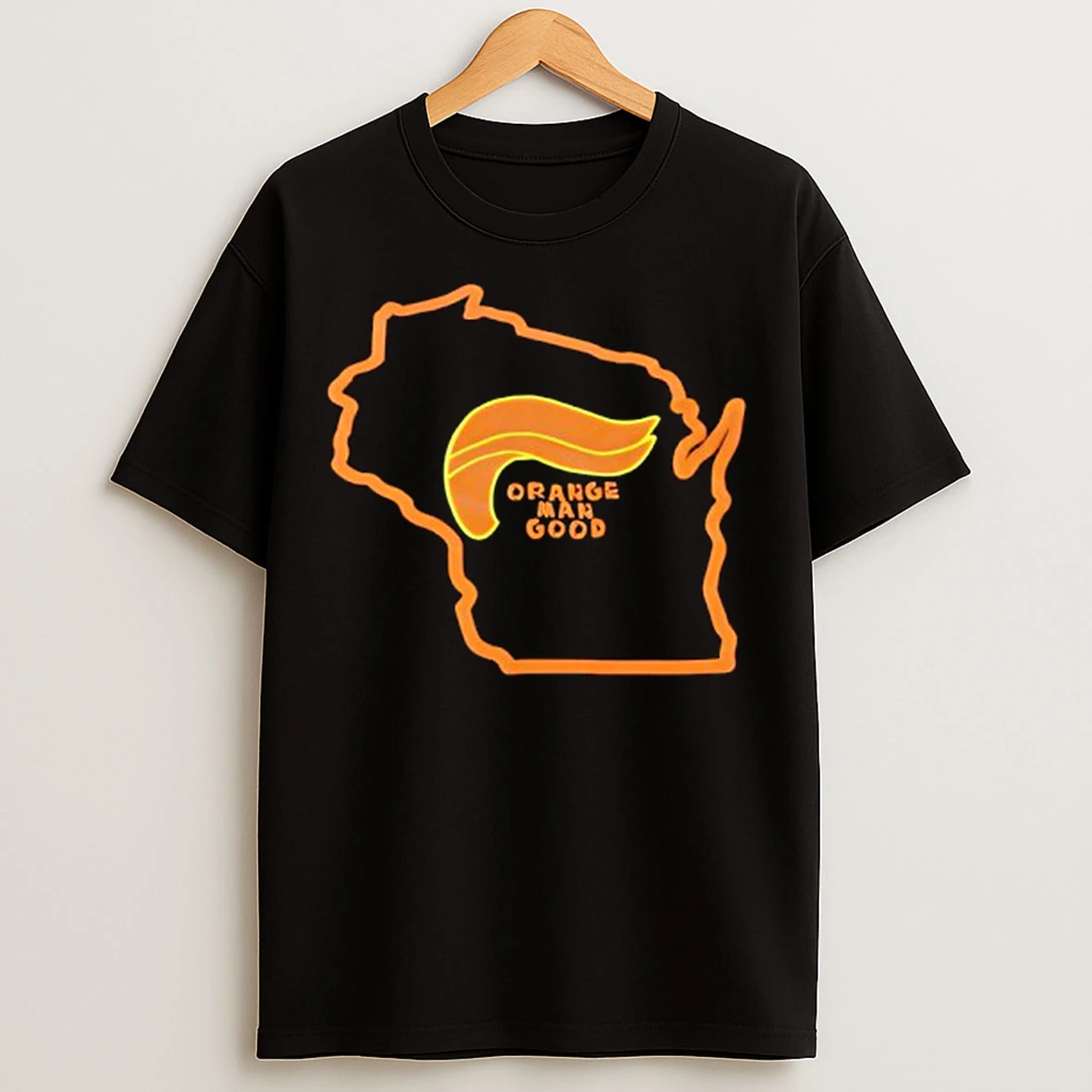 Classic Trump 2025 Wisconsin Orange Man Good T Shirts