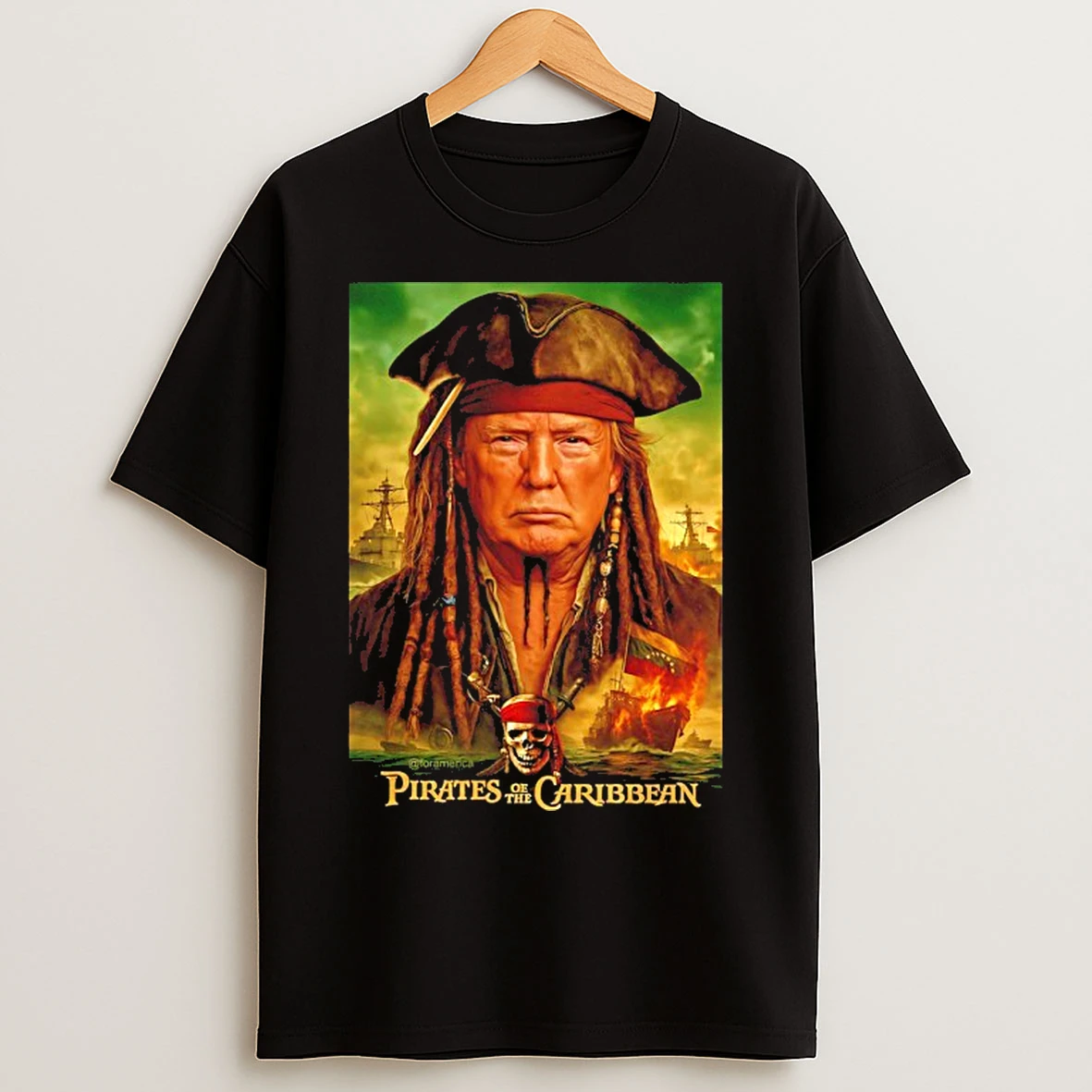 Classic Trump Pirates Of The Caribbean T Shirts