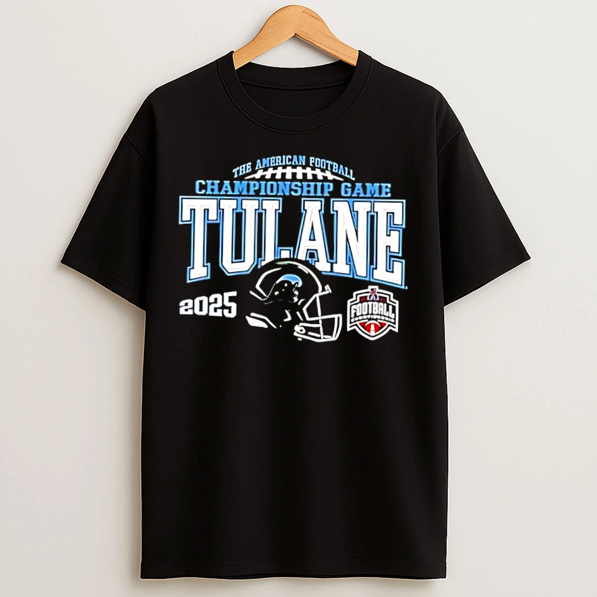 Classic Tulane Green Wave Green Acc Football Championship Bound 2025 T Shirts