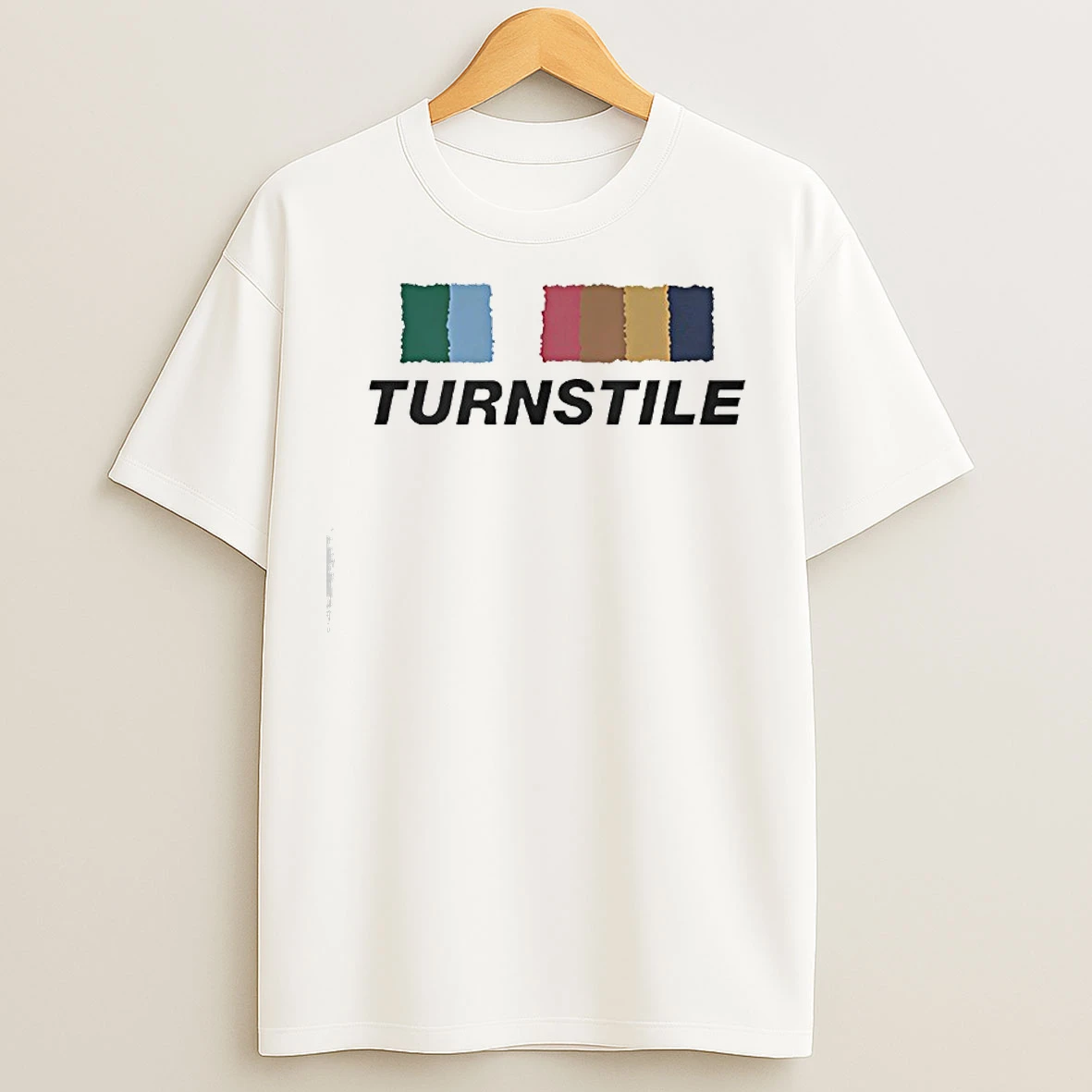 Classic Turnstile Band Color Wall Sept 2025 Tour T Shirts
