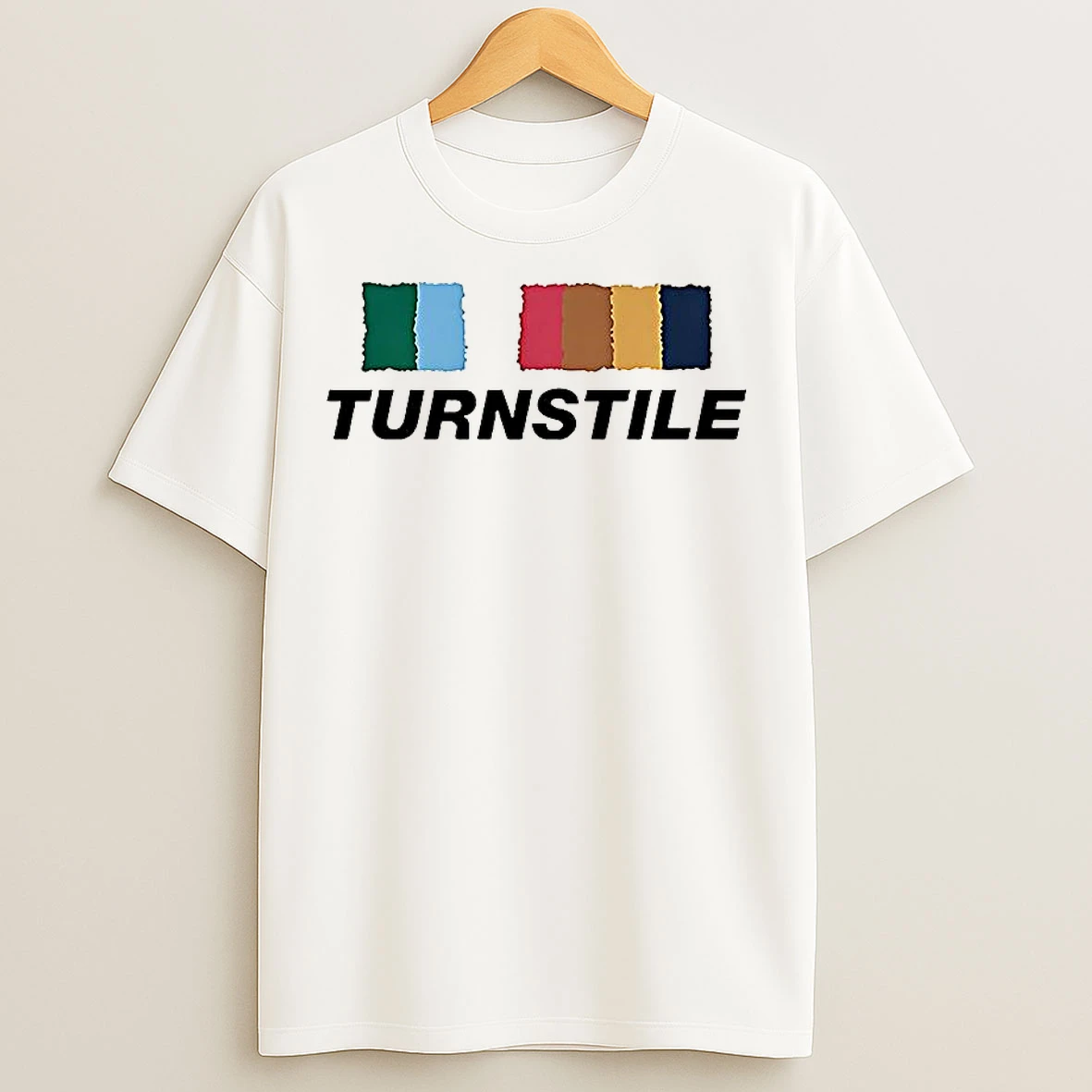 Classic Turnstile Band Color Wall Sept 2025 T Shirts