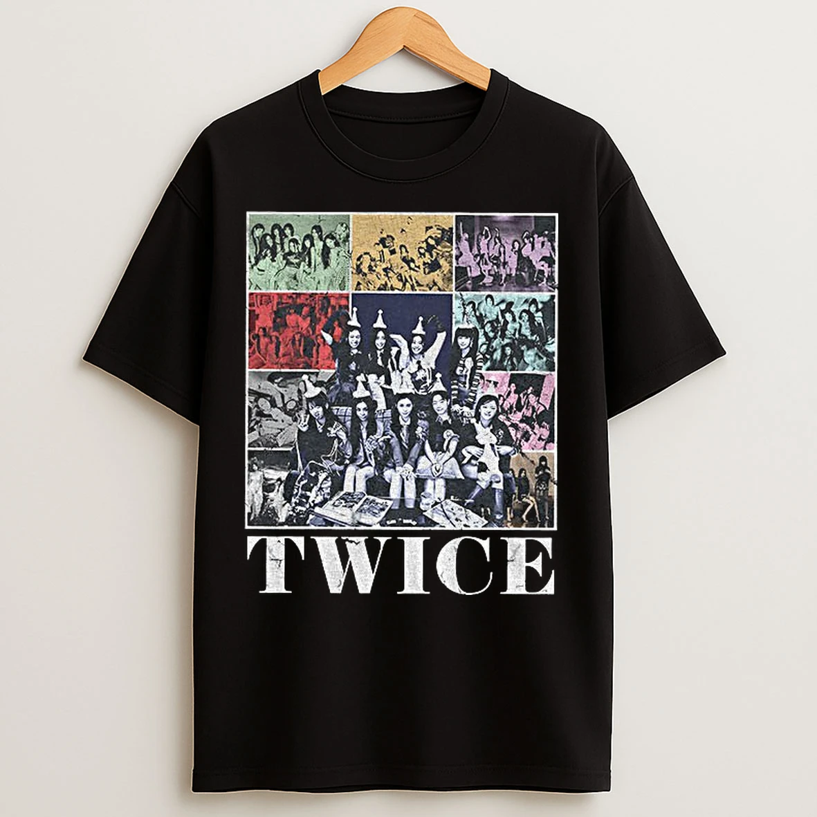 Classic Twice K Pop Band The Era Tour 2025 T Shirts