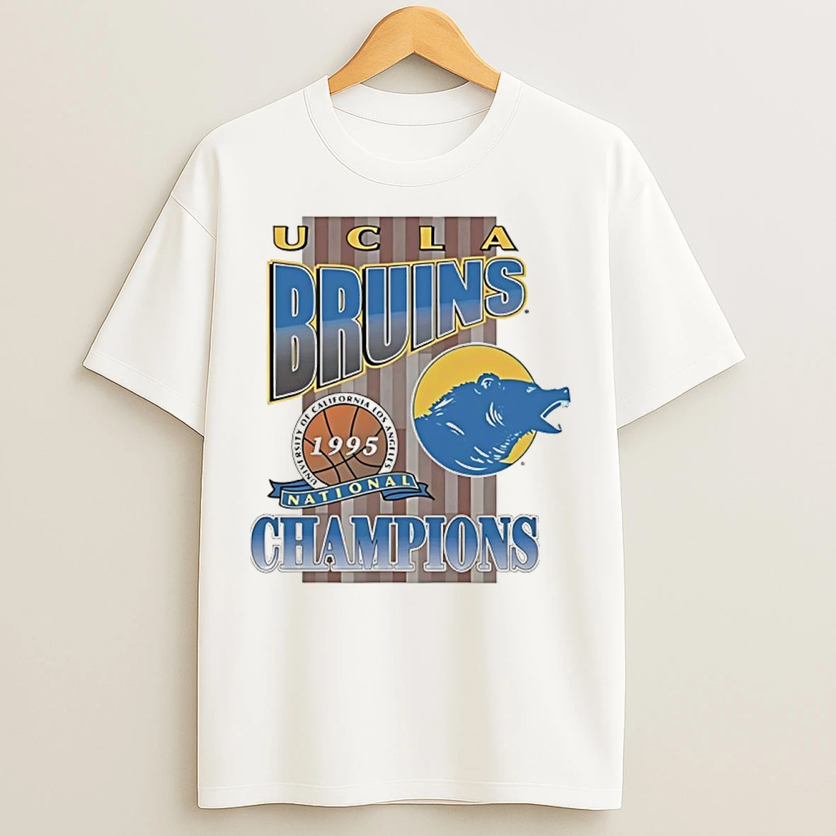 Classic Ucla Bruins 1995 University Of California Los Angeles National Champions T Shirts
