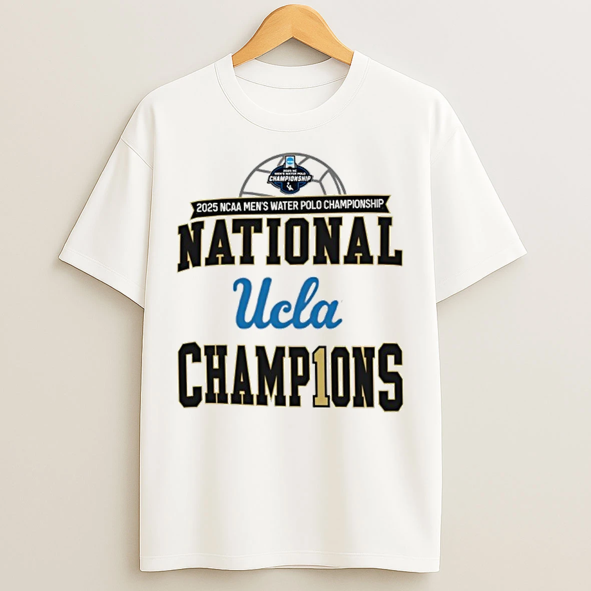 Classic Ucla Bruins 2025 Ncaa Mens Water Polo National Champions T Shirts