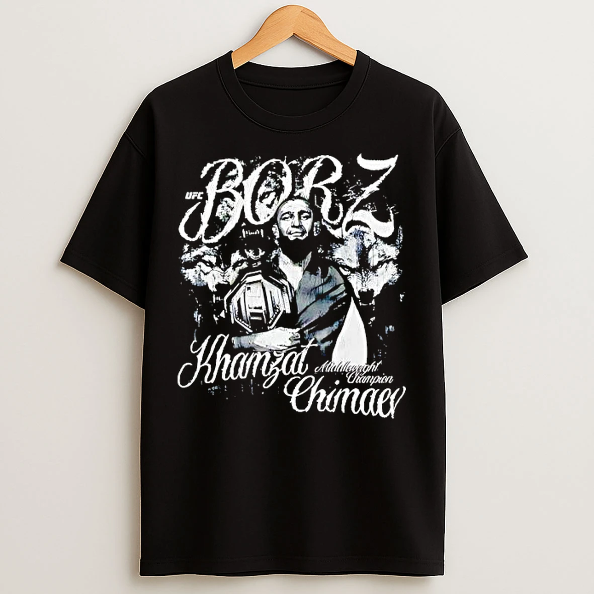 Classic Ufc Borz Khamzat Chimaev Grunge T Shirts