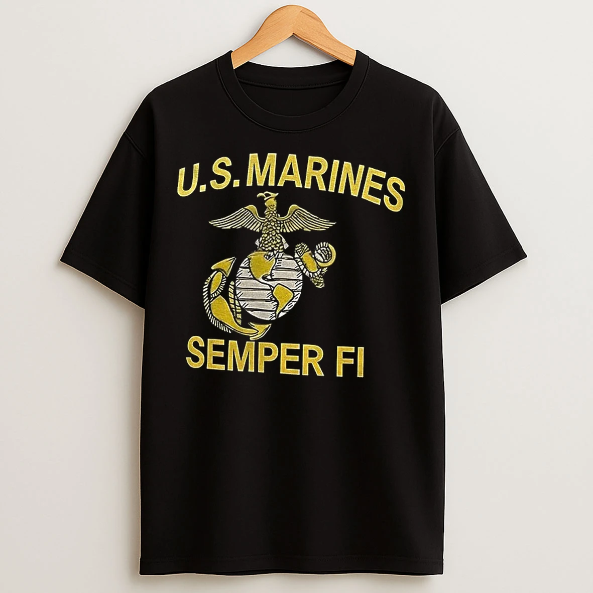 Classic Us Marines 250th Anniversary Semper Fi Military T Shirts