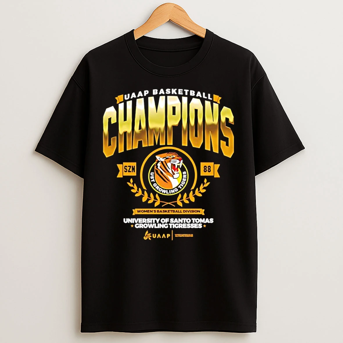 Classic Ust Growling Tigers Szn88 Uaap Basketball Champions T Shirts