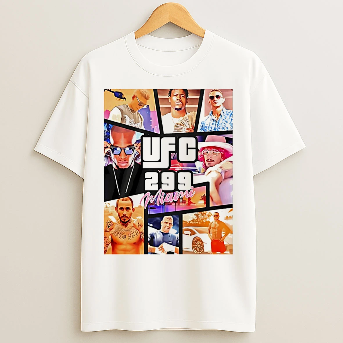 Classic Ufc 299 Miami Gta T Shirts