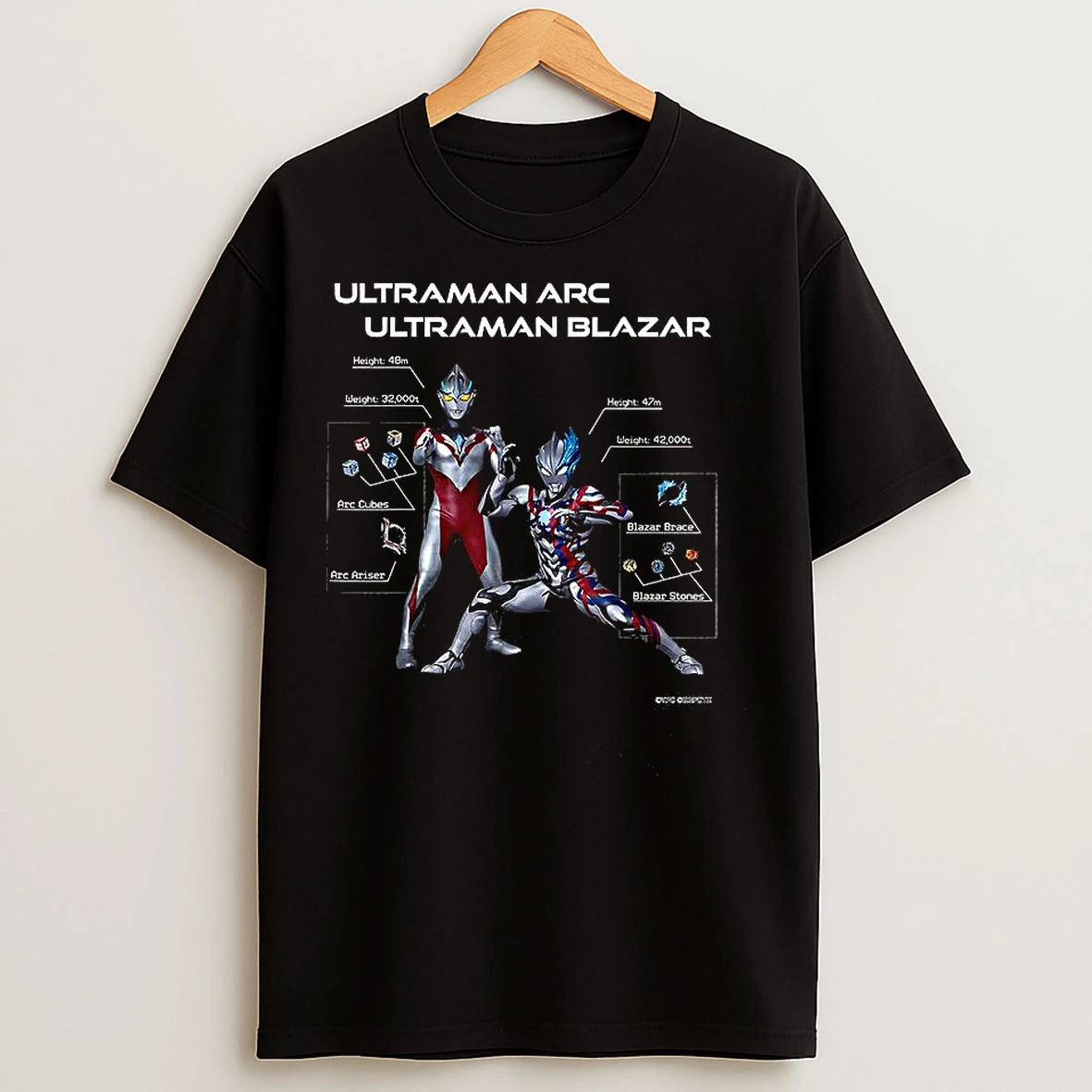 Classic Ultraman Arc Ultraman Blazar T Shirts