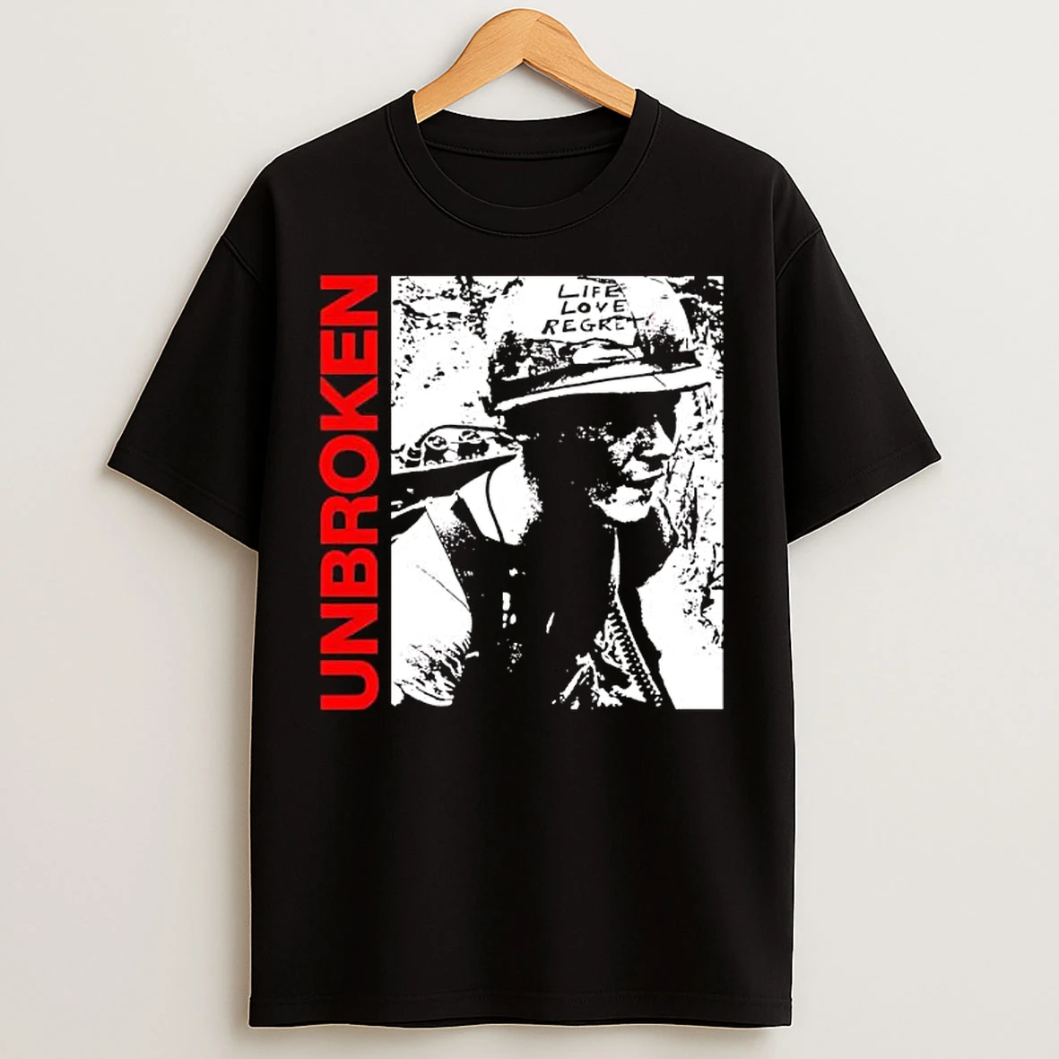 Classic Unbroken Life Love Regret Album Cover T Shirts