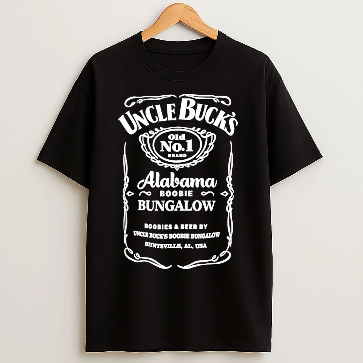 Classic Uncle Bucks Alabama Boobie Bungalow Old No 1 Brand T Shirts
