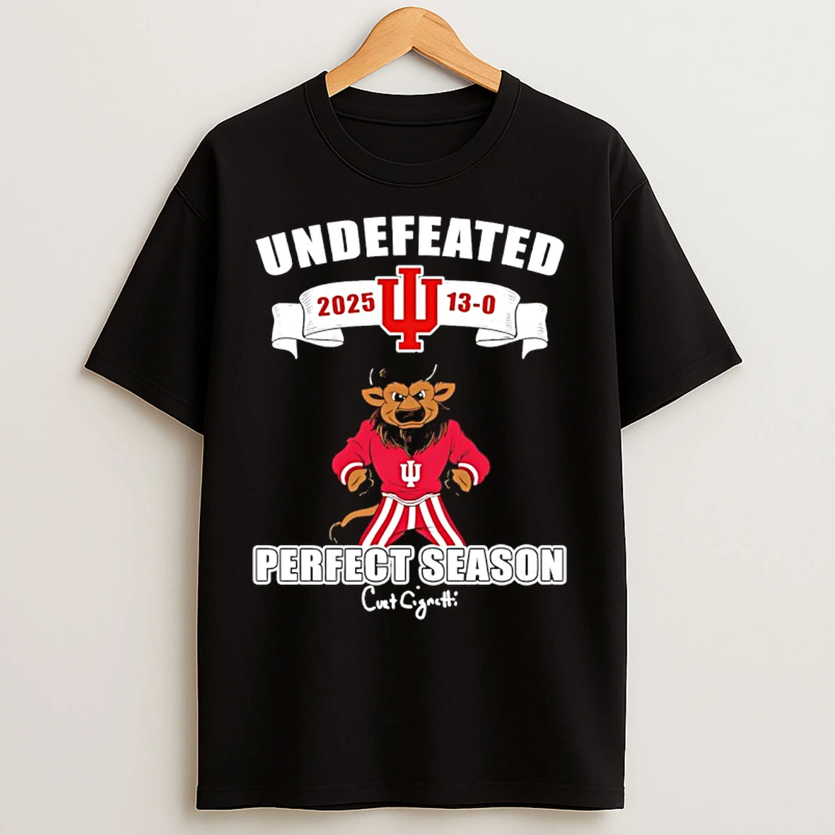 Classic Undefeated Indiana Hoosiers 2025 13 0 Perfect Season T Shirts