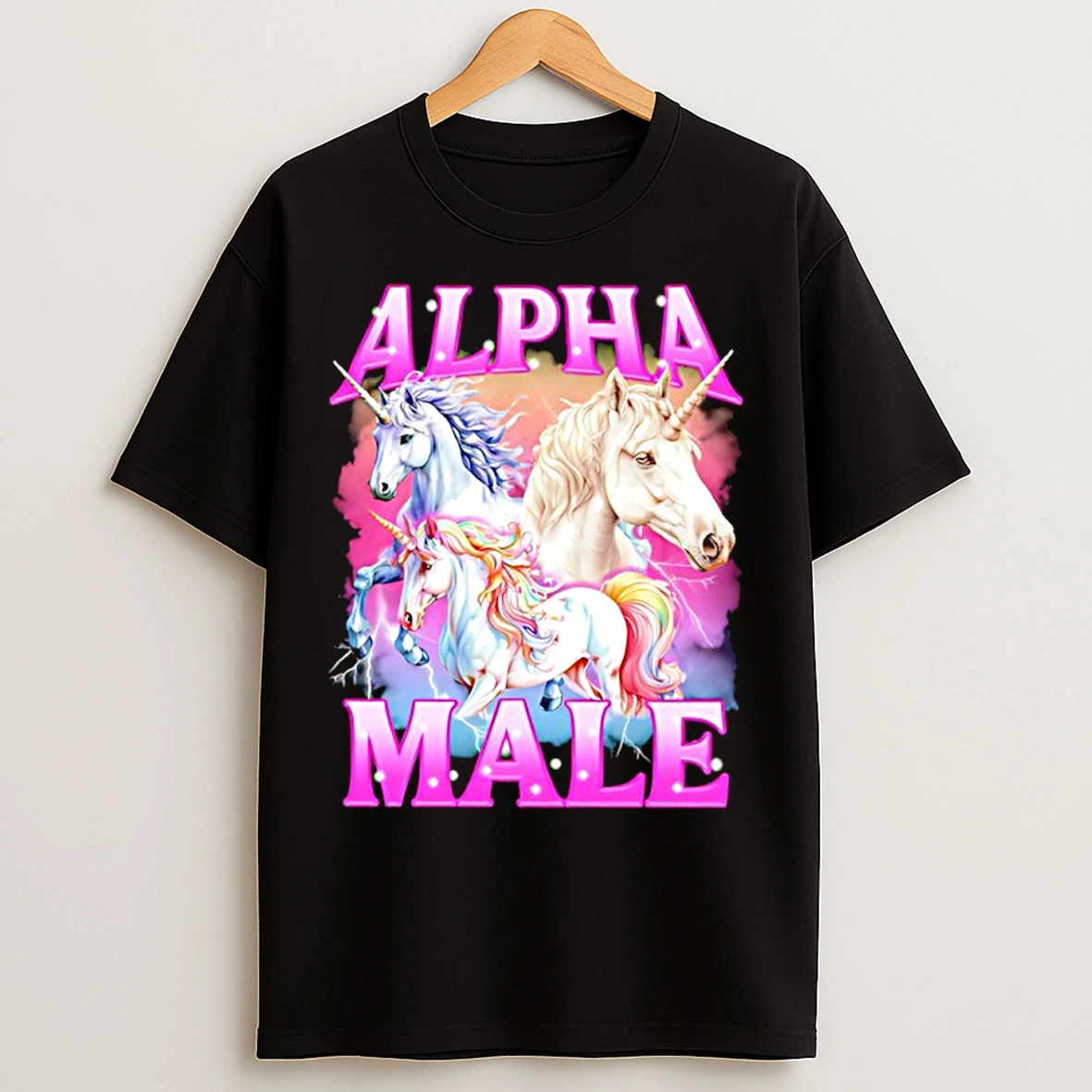 Classic Unicorn Alpha Male Funny T Shirts