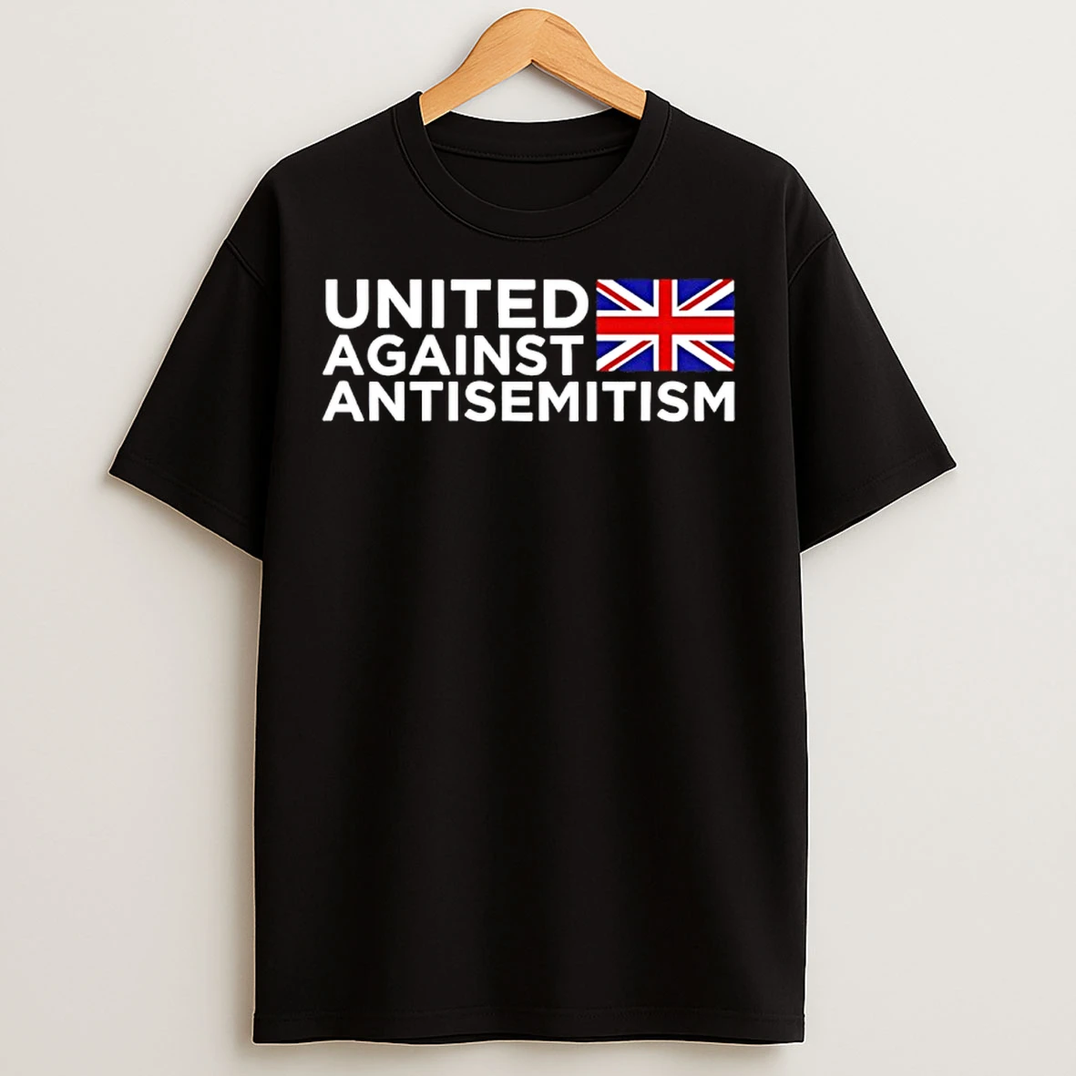 Classic United Against Antisemitism Flag T Shirts