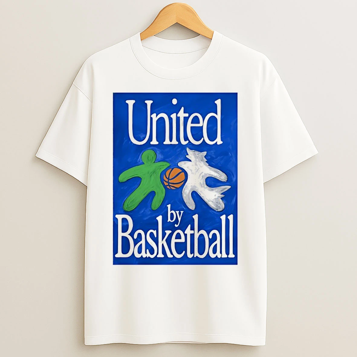 Classic United By Basketball Minnesota Timberwolves T Shirts