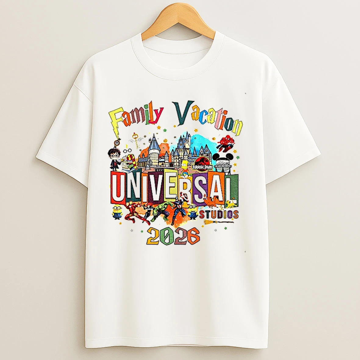 Classic Universal Studios Family Vacation Group Trip 2026 T Shirts