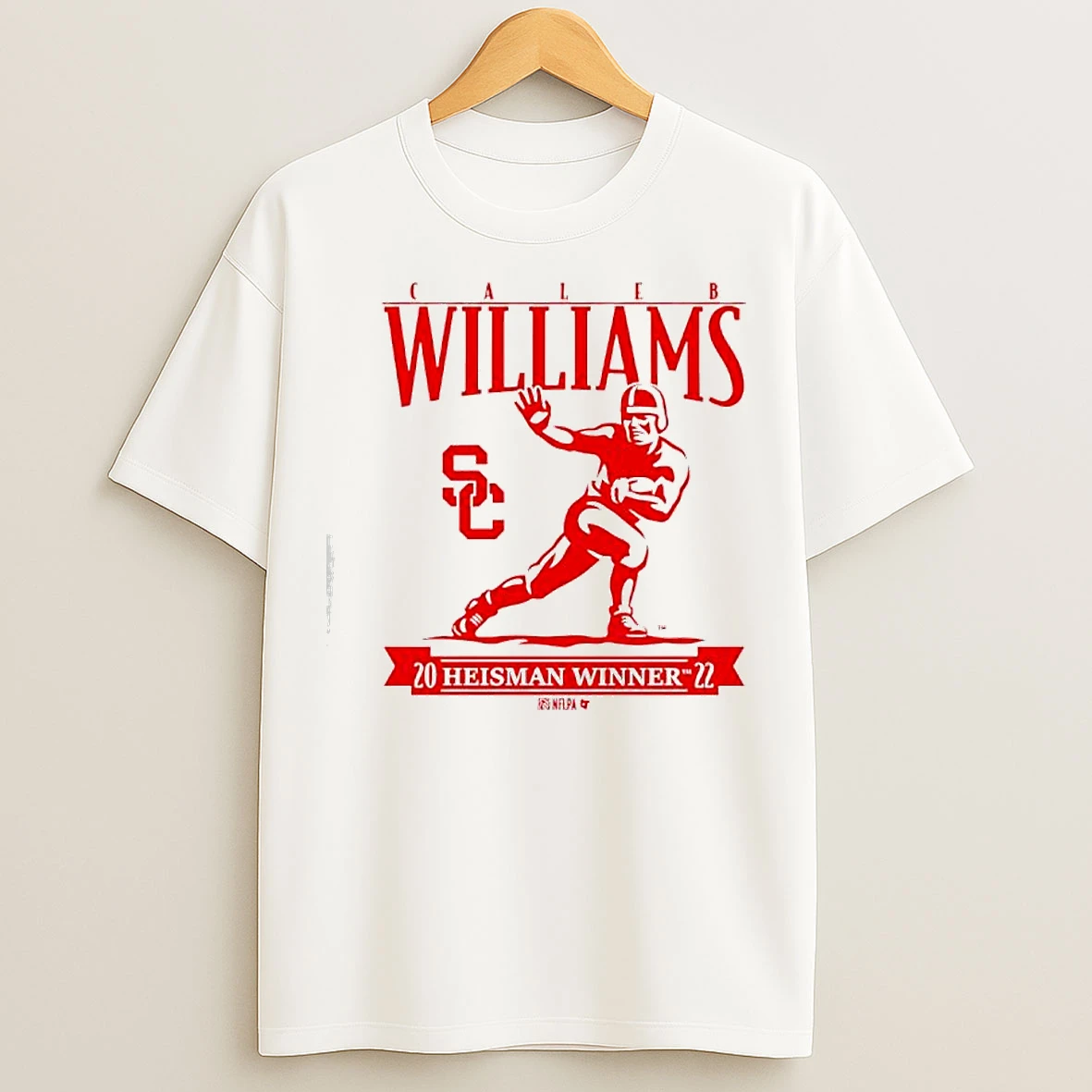 Classic University Of Southern California Caleb Williams Heisman Trophy Trust T Shirts