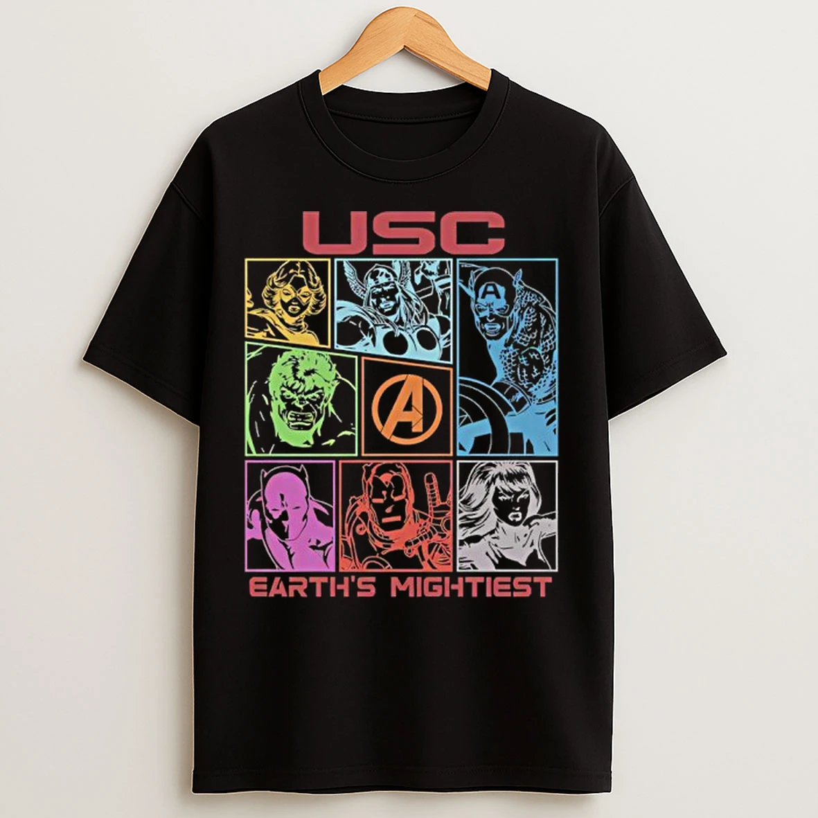 Classic Usc Trojans Marvel Avengers Earths Mightiest T Shirts