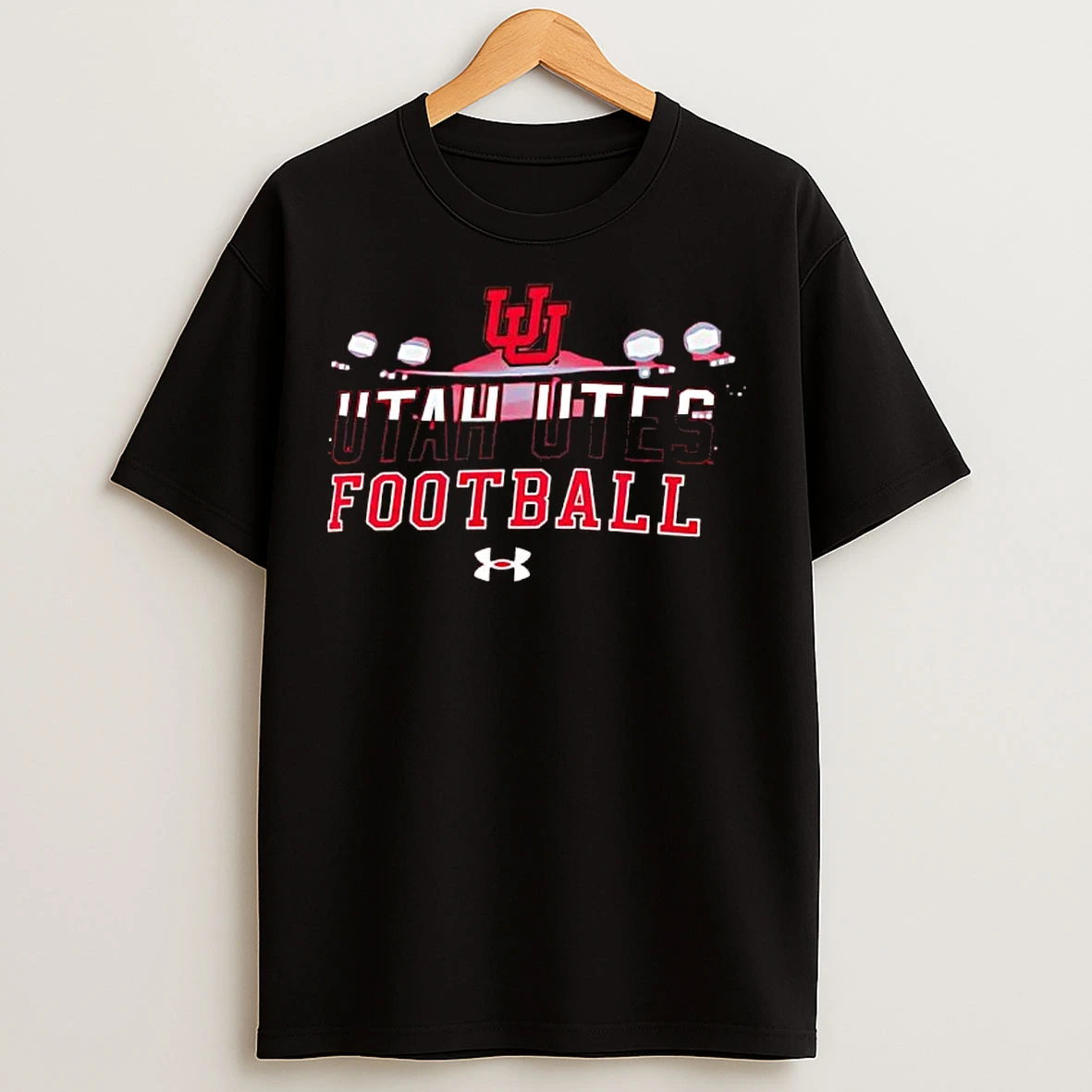 Classic Utah Utes Football Under Armour 2025 Logo T Shirts