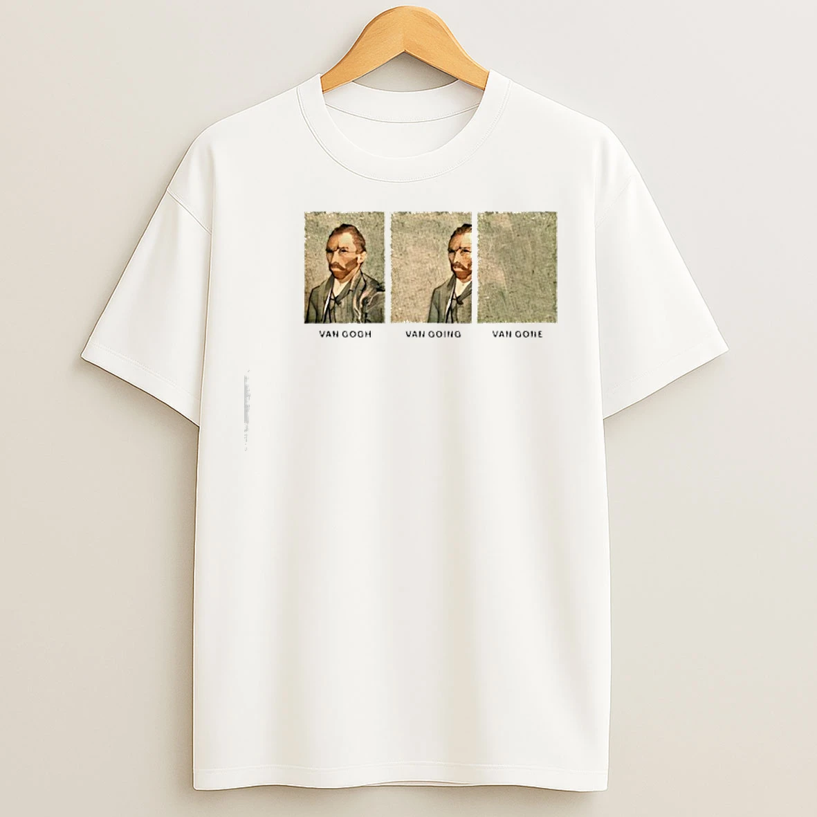 Classic Van Gogh Van Going Van Gone T Shirts