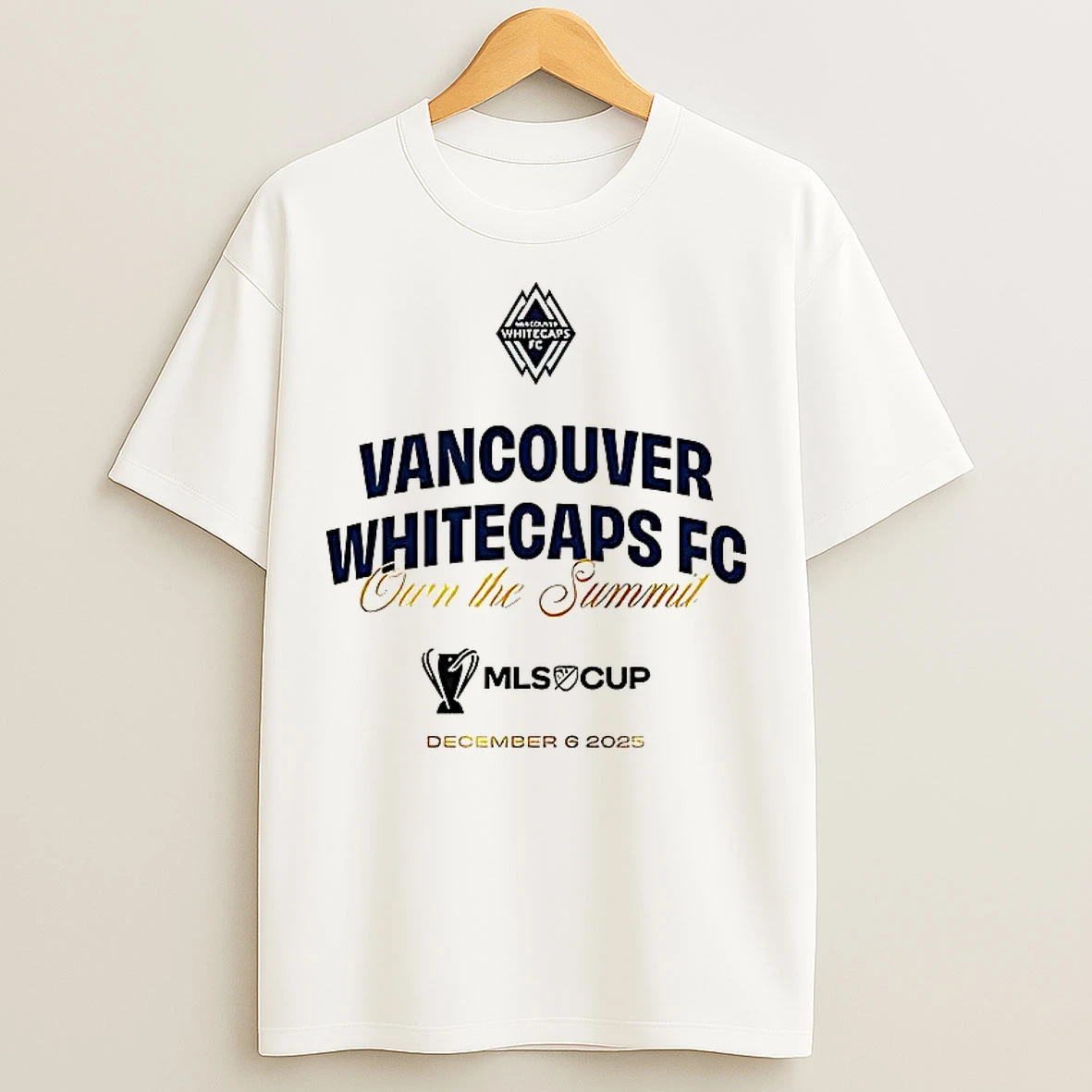 Classic Vancouver Whitecaps Fc Ownthe Summit 2025 T Shirts