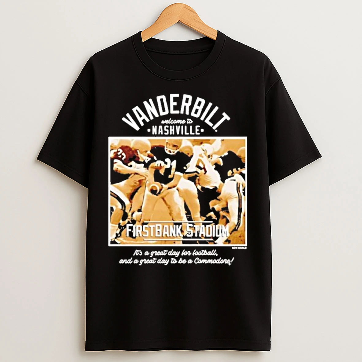 Classic Vanderbilt Commodores Welcome To Nashville Firstbank Stadium T Shirts