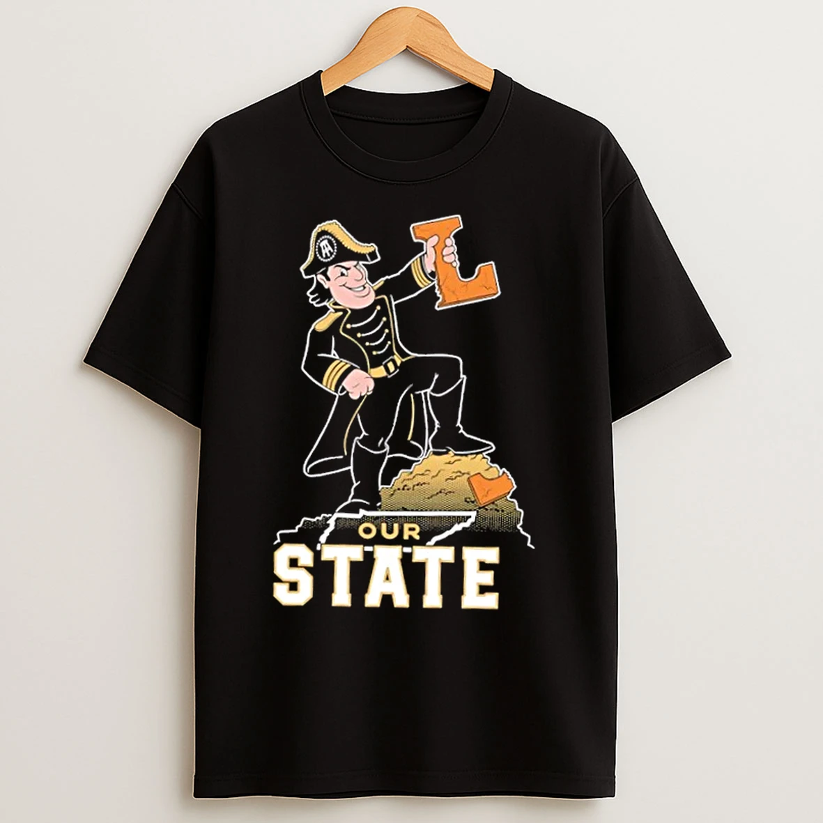 Classic Vanderbilts Downing No 19 Tennessee 45 24 Our State Tn T Shirts