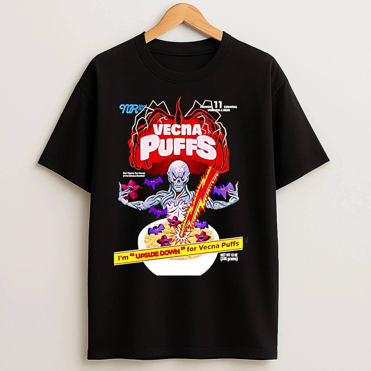 Classic Vecna Puffs Im Upside Down For Vecna Puffs Christmas T Shirts