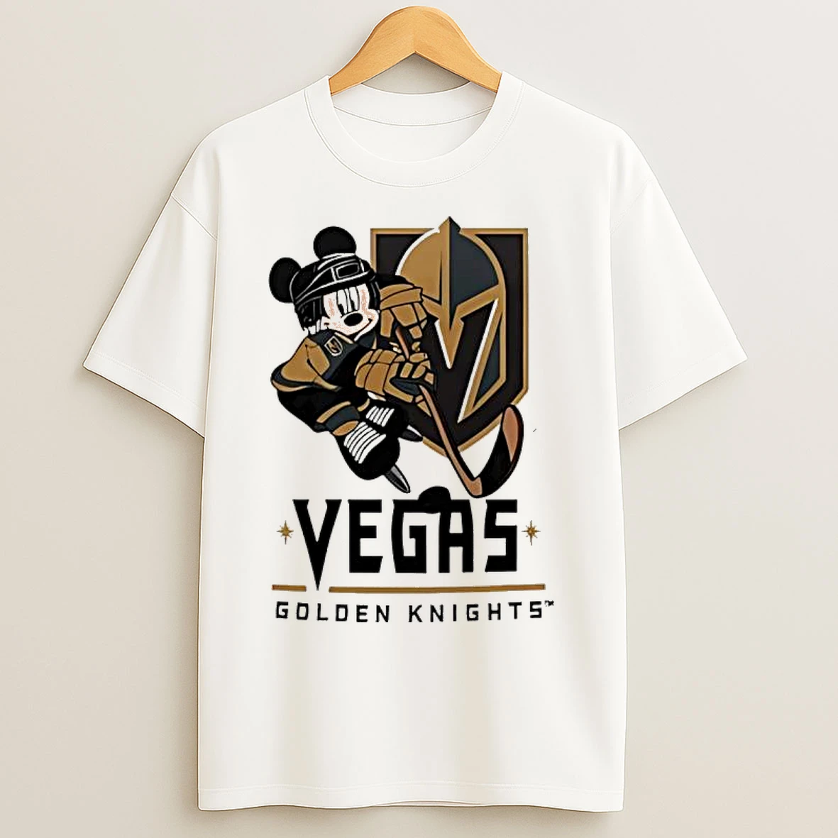 Classic Vegas Golden Knights Mickey Hockey 2026 T Shirts