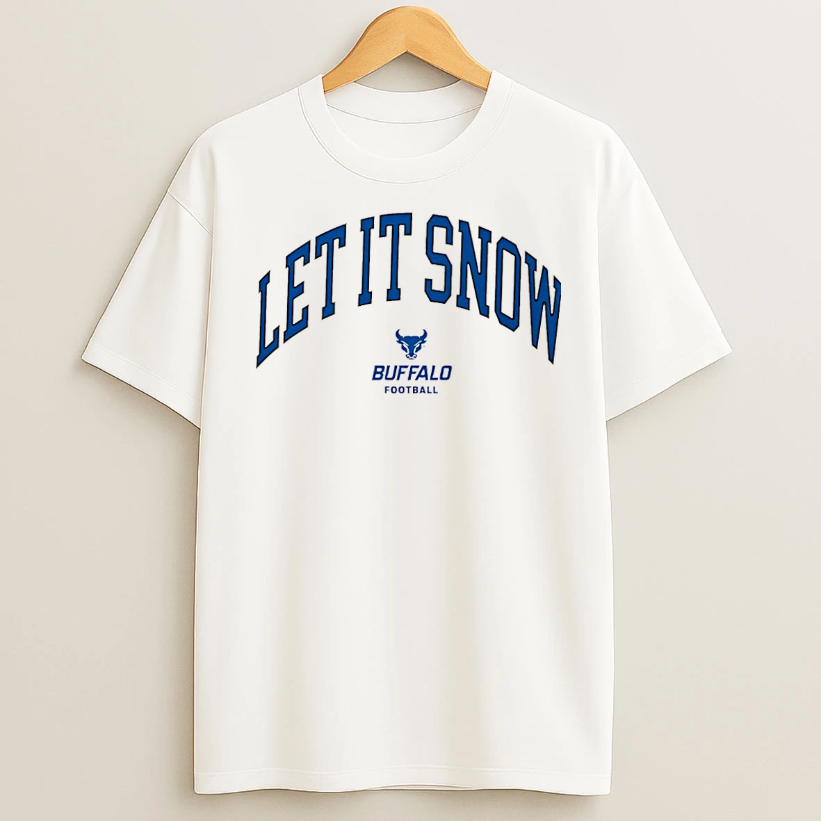 Classic Victor Snow Buffalo Bulls Let It Snow Christmas T Shirts