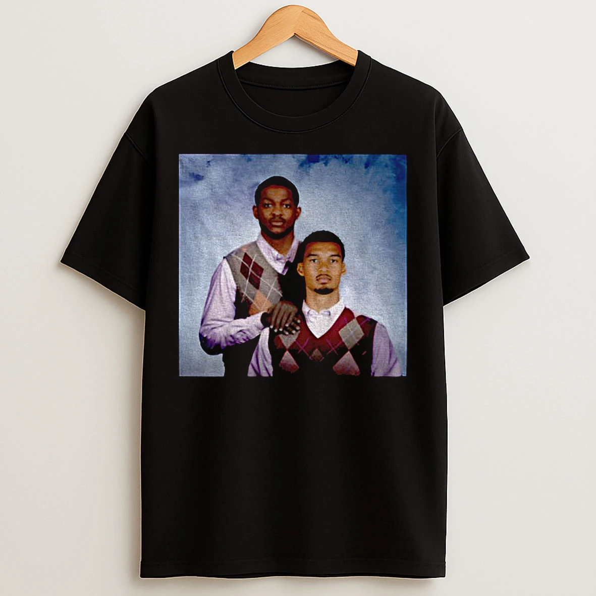 Classic Victor Wembanyama And Deaaron Fox San Antonio Spurs Step Brothers Vintage T Shirts