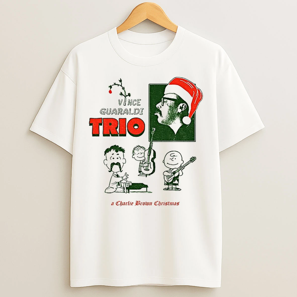 Classic Vince Guaraldi Trio A Charlie Brown Christmas T Shirts