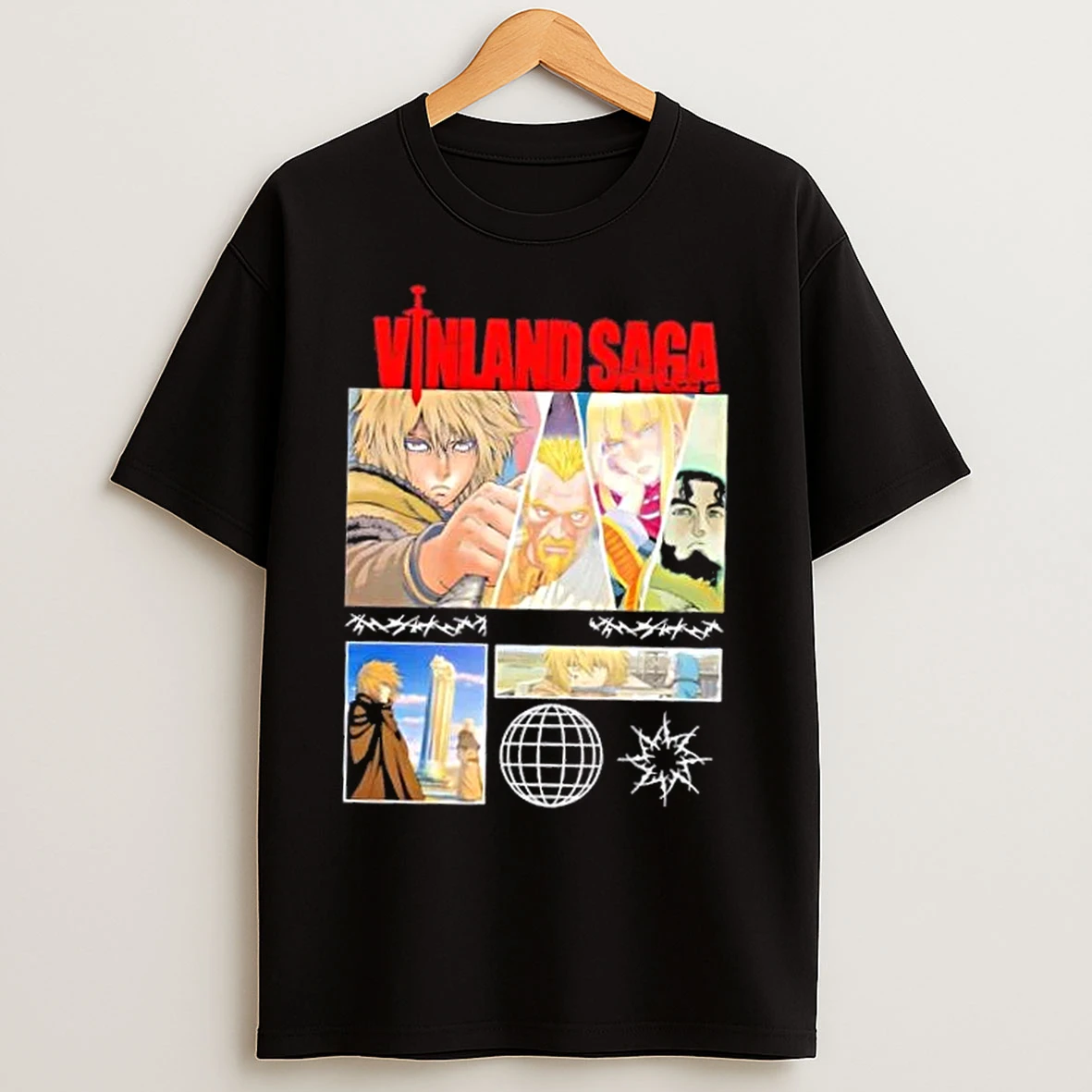 Classic Vinland Saga Anime Graphic T Shirts